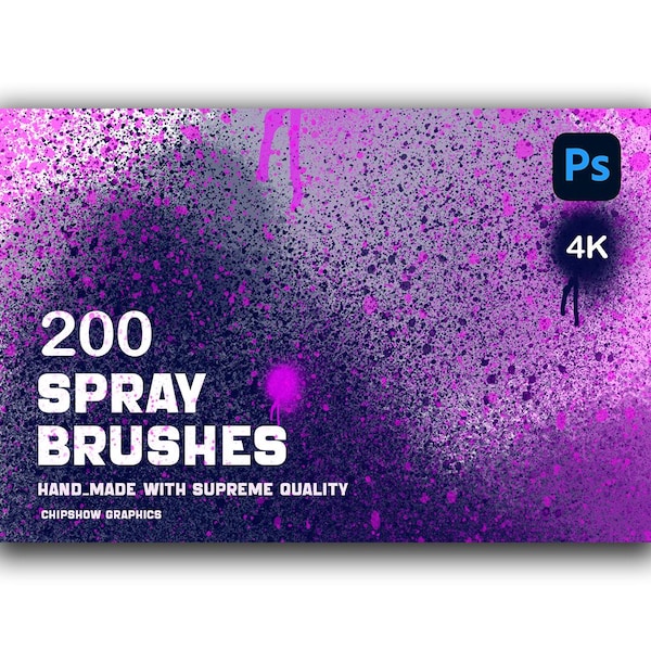 200 Spray Paint Photoshop Brushes - Watercolor Brushes Download - Watercolor Canvas Photoshop Brush -spray paint brush for photoshop