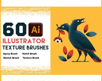 60+ Illustrator Texture Brush Bundle: noise brush, Texture  Brushes, spray Brushes Download - Illustrator brush, grunge texture brush, brush