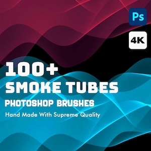 100+ Smoke Tubes Brushes for Photoshop ,Smoke Brush , Mist brush, Cloudy Smoke Brush, Mist effect Photoshop Brushes, Fog textures, Brush