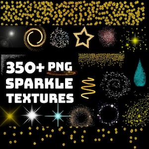 350+ Sparkle Overlays, Sparkle textures, Golden sparkle Overlay, Gold Lights Overlay, Twinkle Overlays, Glitter Overlay, Glitter textures
