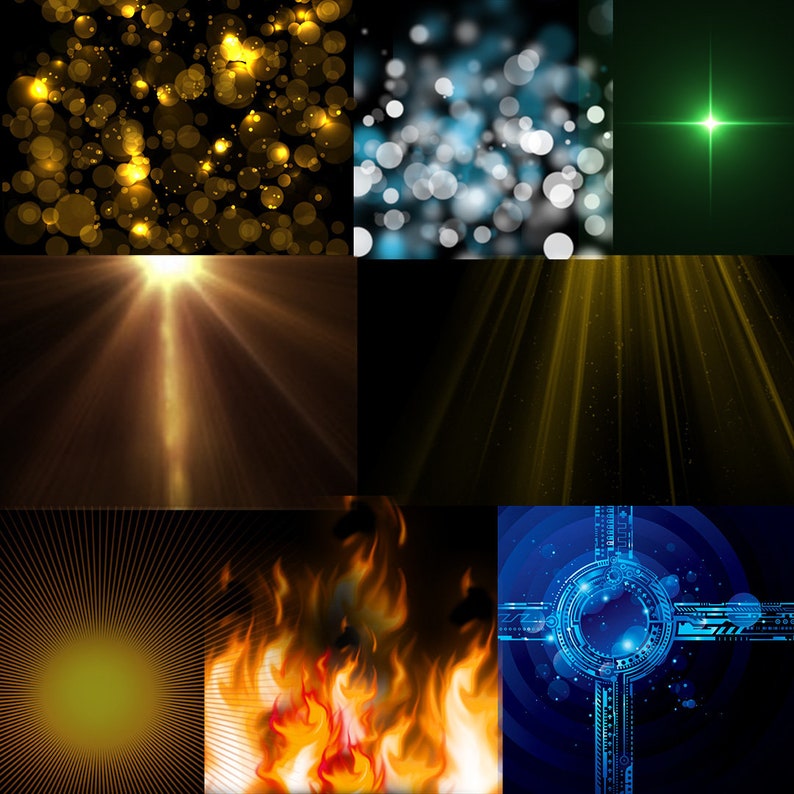 Lights Photo Overlay Effect Adobe Photoshop Actions, Aesthetic Light Effects, Colorful Light Leaks, Rainbow Light, Style, Photo Design