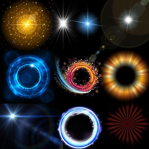 Lights Photo Overlay Effect Adobe Photoshop Actions, Aesthetic Light Effects, Colorful Light Leaks, Rainbow Light, Style, Photo Design