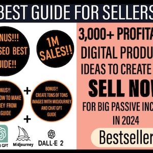 Digitale Produkte-Ideen zum Erstellen und Verkaufen heute Für ein passives Einkommen, Etsy Digitale Downloads für Small Business-Ideen und Bestseller zum Verkauf