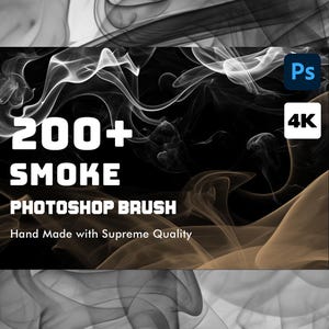 200  Smoke Brushes for Photoshop , Fog Brush , Mist brush, Cloudy Smoke Brush, Mist effect Photoshop Brushes, Fog textures, Brush Bundle