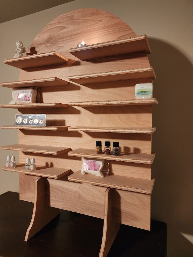 Table Top Display Stand, Collapsible Display Stand, Tiered Display