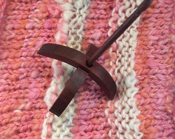 Handmade Support Spindles and Drop Spindles. Hand Dyed Corriedale Wool ...