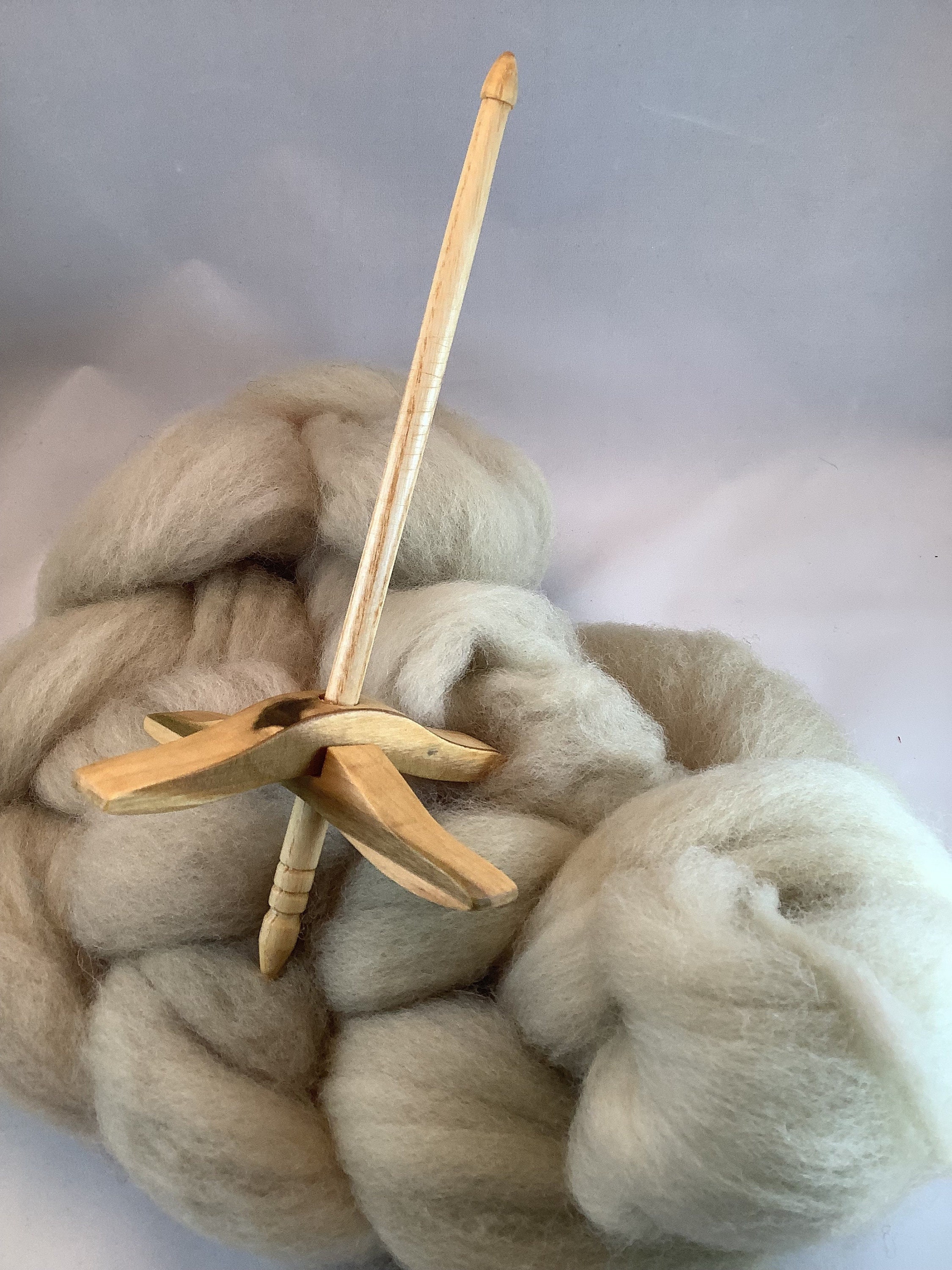 Tofficu Nadelfilz Bürste Aus Holz - Handkarden Für Wolle & Bastelprojekte 16,8cm