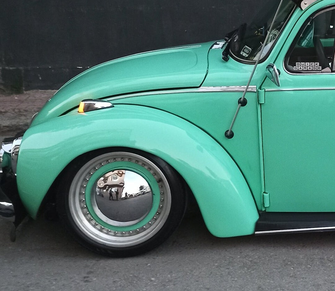 VW Baby Moon Hubcaps / 19681979, 130013021303, 19681971 T2, T2A, T2B Body, 19711974