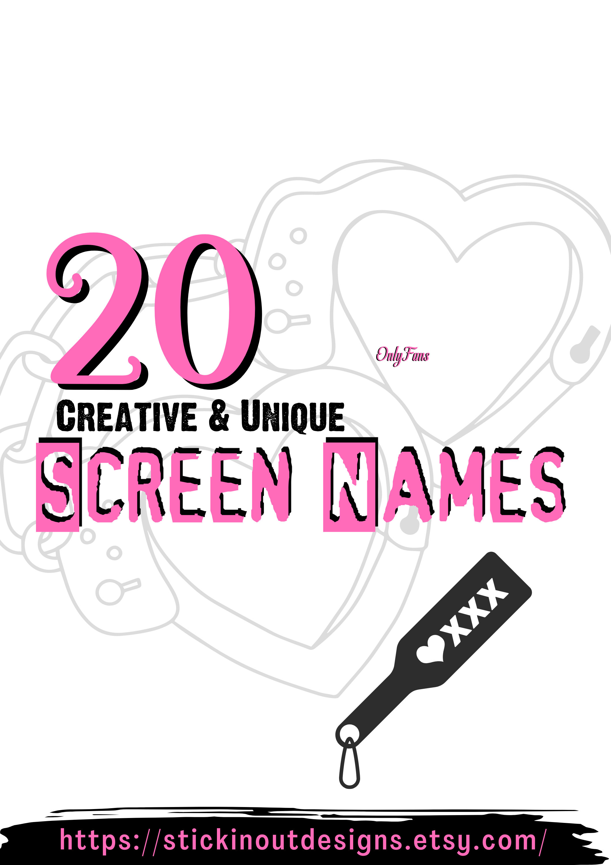 20 Creative Onlyfans Screen Name Ideas Etsy