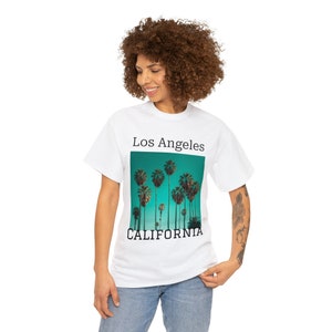 Los Angeles Shirt, Los Angeles Tshirt, LA Shirt, Palm Trees, City of Angels, LA Tee, California Shirts for Women, Tumblr, Travel, UNISEX