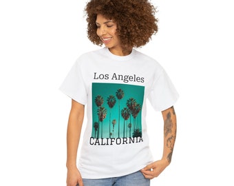 Los Angeles Shirt, Los Angeles Tshirt, LA Shirt, Palm Trees, City of Angels, LA Tee, California Shirts for Women, Tumblr, Travel, UNISEX