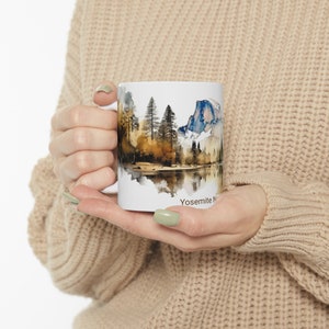 Yosemite National Park Coffee Mug, Yosemite Gift, National park Mug, California gift, Half Dome mug, National Park Gift, Yosemite Cup