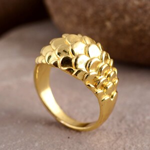 Handmade Ring, Unique Ring, Boho Ring, Gift For Her, Vintage Ring, Dome Ring, Statement Ring, Chunky Ring, Ring For Women, Promise Ring