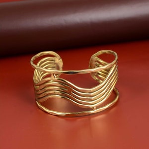 Gold Wedding Bracelet, Bridal Bracelet, Gold Cuff Bracelet, Gold Bracelet, Bridal Cuff, Bangle Bracelet, Wedding Jewelry, Wide Cuff Bracelet