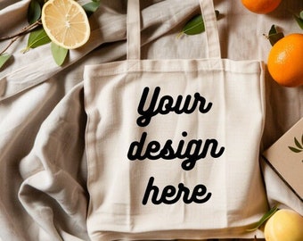 Sacola Mockup Sacola de lona natural Mock up Bundle Sacola de compras Pacote Mockup Natural Tote Bag Mock Ups Bolsa de lona Mock up Bag Canvas