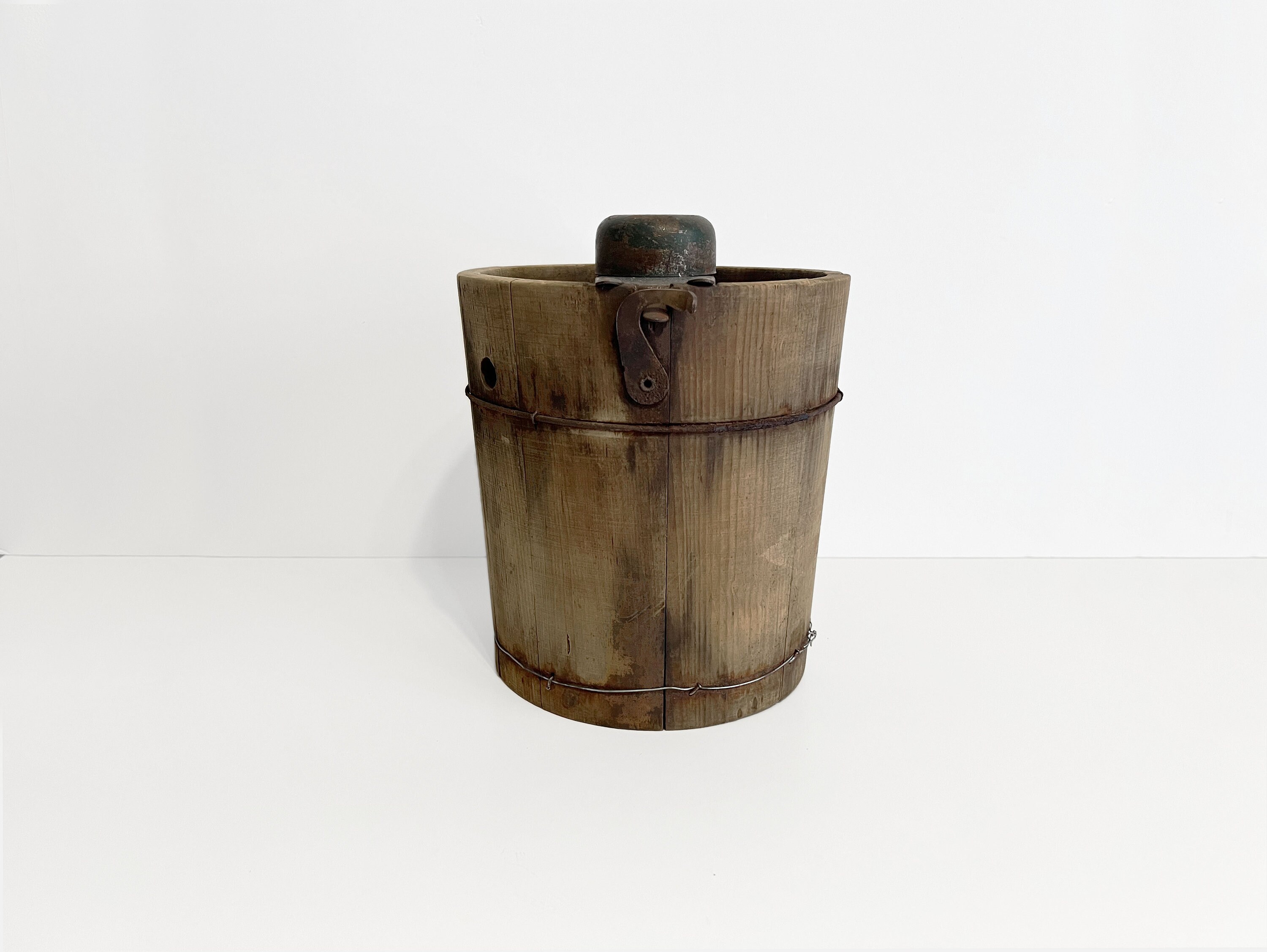 Antique Ice Cream Maker complete Peerless Freezer Peerless Ice Cream Maker Etsy