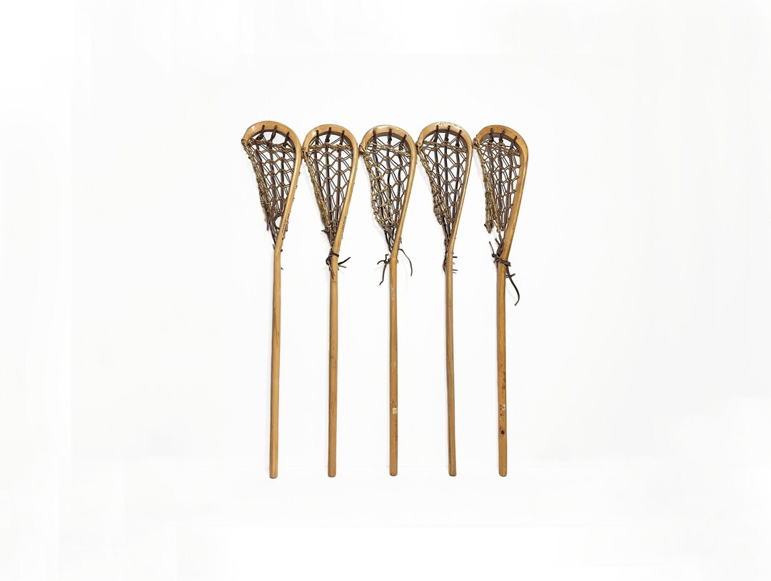 Vintage Wooden Lacrosse Stick Etienne & Son Oka P.Q. Canada, Boy's