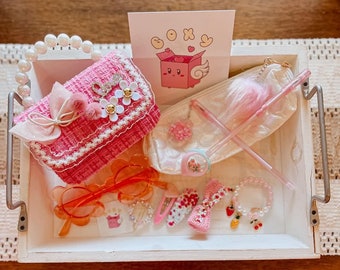 Cajas de regalo para niños, accesorios para bolsas de vacaciones de cumpleaños para niñas princesas, regalo de Navidad de Barbie
