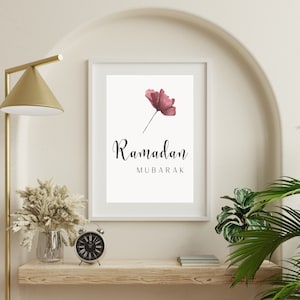 Printable Ramadan Poster Ramadan Mubarak