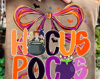 Sisters Witches Movie Png, Retro Halloween Bow Png, Bad Witches Vibes, Witches Character Png, Spooky Coquette Png, Hand Drawn, Brushtroke