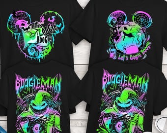 Neon Horror Halloween Png Bundle, Halloween Villain Characters Png, Trick Or Treat Png, Horror Green Guy Png, Retro Halloween,Digital File