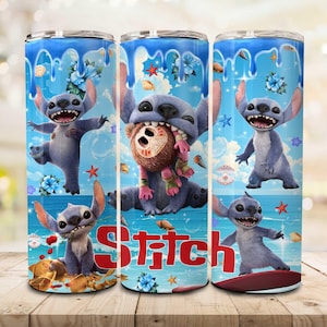 Film Blaues Monster Tumbler Png, Film Cartoon Live Action 20 Unze Skinny Tumble Png, Blaues Monster Cartoon Tumbler Wrap Sublimationsdesign