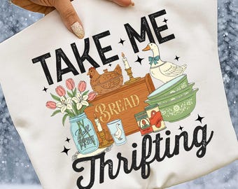 Take Me Thrifting Png, Thrifted Decor, Grandma Goose, Cottagecore Png, Hen In Nest Png, Cozy Retro Animals Png, Trendy Png, Vintage Style