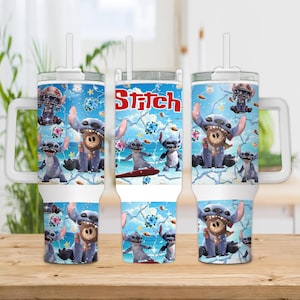 Movie Blue Monster Tumbler Png, Movie Cartoon Live Action 40oz Tumbler Design Printable, Blue Cartoon Tumbler Wrap Sublimation Design