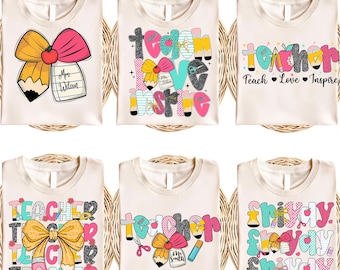 Bloemen leraar png, leraar geïnspireerd png, leraar shirtontwerp, leraar waardering png, leraar boho bloemen png, leraar wilde bloemen png