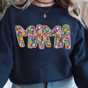 Floral Mama PNG, Preppy Mama Png, Mama Flower Png, Retro Mama Png, Mothers day png, Mama png, Mom png, Gift for mama png