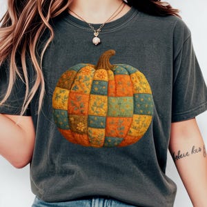 Preppy Floral Pumpkin png, Floral Patchwork Png, Fall Pumpkin Png, Autumn Png, Fall Girly Png, Fall Sublimation, Tis the season, Pumpkin png