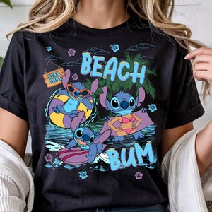 Blue Cartoon Beach Bum Png, Retro Summer Png, Magical Summer Png, Trendy Summer PNG, Beach Vibes Png, Beach Vibes Png, Family Vacation Png