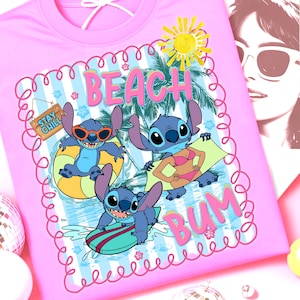 Beach Bum Png, Blue Alien Summer Png for Sublimation, Beach Vibes, Surfing Png, Summer Checkered Png, Coquette Summer Png, Kids Summer Png
