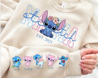 Custom Mama Shirt png, Mama Est with Kid Name on Sleeve Png,Personalized Mom Png, Mother's Day Png,Mama Png,Custom Mothers Day Gift