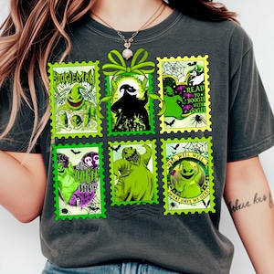 Halloween Villain Stamp Png, Green Character Halloween Png, Spooky Season Png, Trick Or Treat Png, Coquette Halloween Stamps Png Sublimation