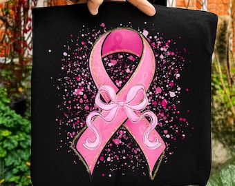 Pink Ribbon Splatter Png, Brease Cancer Awareness Png, Breast Cancer Ribbon Png, We Were Pink Png, Faux Glitter Png, Cancer Ribbon Png