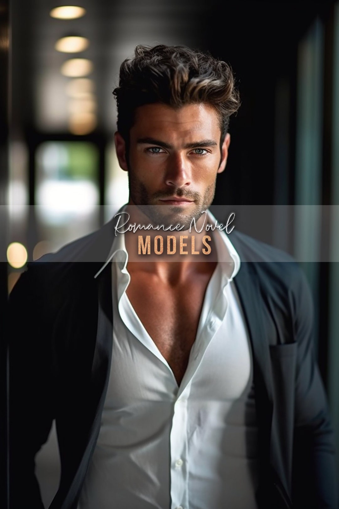 Romance Novel Model, Male Model for Romance Books, Cover Model, Male