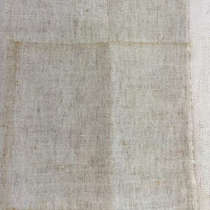 French Antique Pure Nubby Hemp Linen Kitchen Towels, Natural Raw Fiber, Rustic Hand Woven Linen, Homespun Authentic Torchons, 1900 image 10