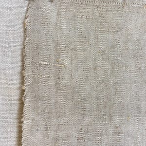 French Antique Pure Nubby Hemp Linen Kitchen Towels, Natural Raw Fiber, Rustic Hand Woven Linen, Homespun Authentic Torchons, 1900 image 6
