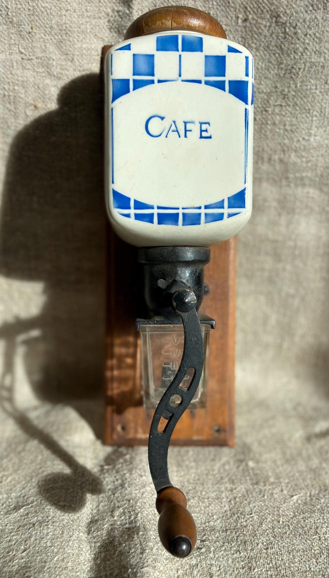 Vintage Wall Mount Coffee Grinder