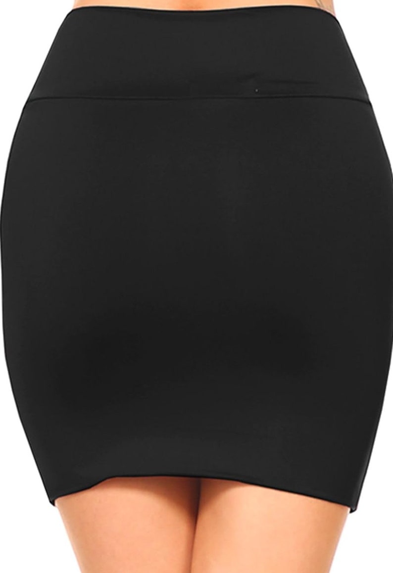 Pinned High Waist Slimming Hip Skirt