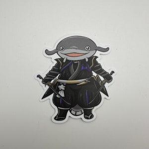 FFXIV Namazu Ninja Job Class Weatherproof/Waterproof Vinyl Sticker