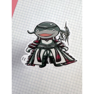 FFXIV Namazu White Mage Job Class Weatherproof/Waterproof Vinyl Sticker