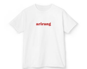 Arirang Baby Tee, Kpop World Tour, aesthetic baby tee, y2k Kpop Fan shirt, bts fan gift, kpop, Bts Shirt, army shirt, funny kpop