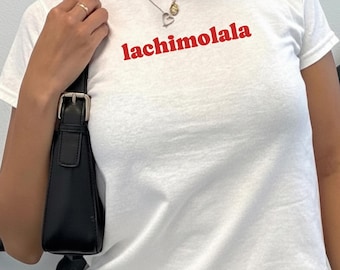 Lachimolala Baby Tee, Kpop Fan Shirt, Y2K Style, BTS Army Gift