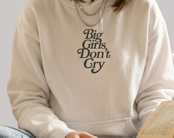 Große Mädchen weinen nicht Hoodie, Enhypen inspiriert Merch Sweatshirt
