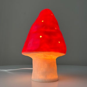 vintage mushroom lamp German