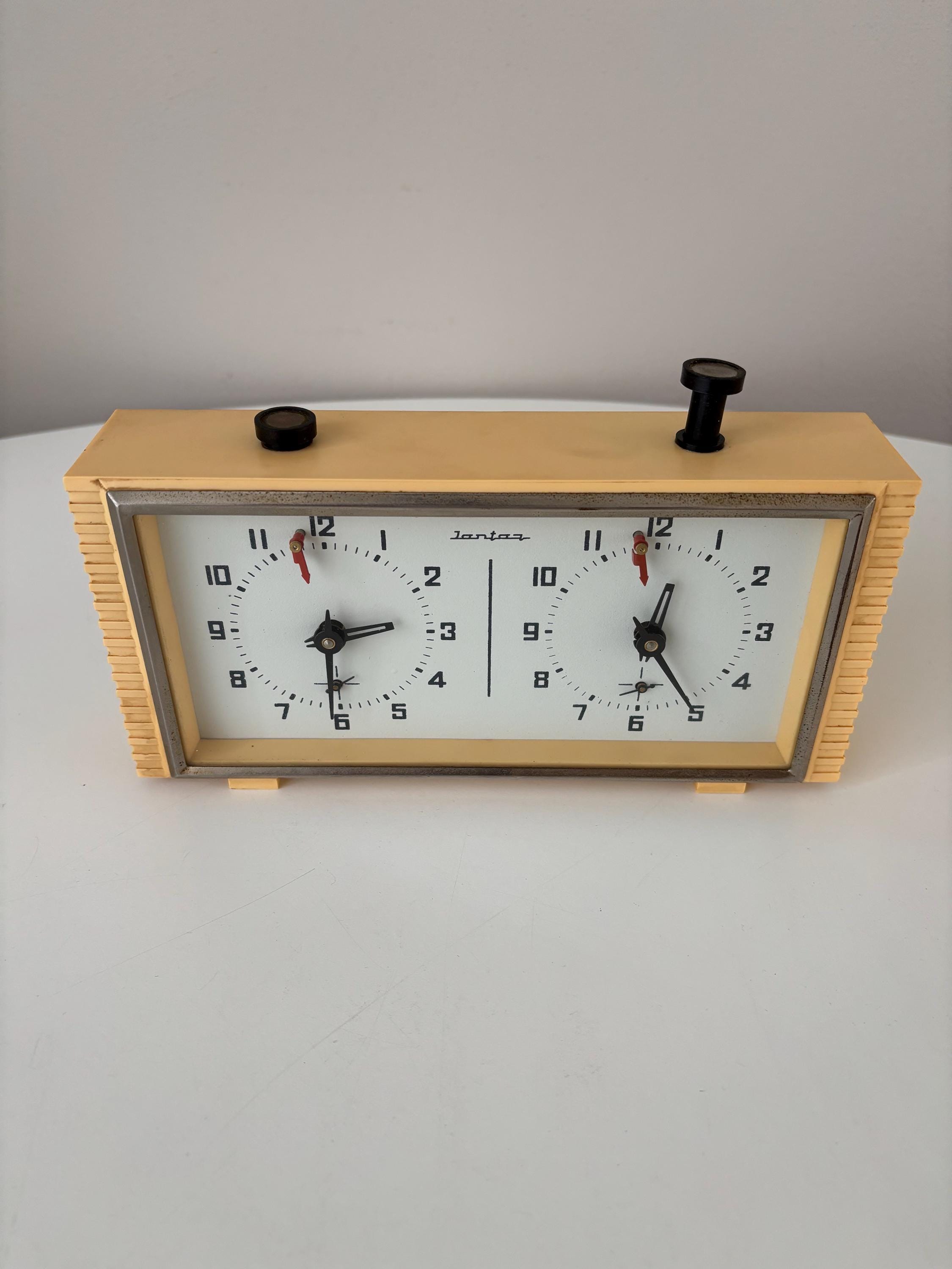 ヴィンテージ チェス クロック ジャンタル ソ連 - ソビエト連邦 1970