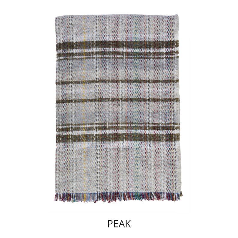 Recycled Wool British Blanket, Pure Wool Picnic Blanket, Eco Friendly