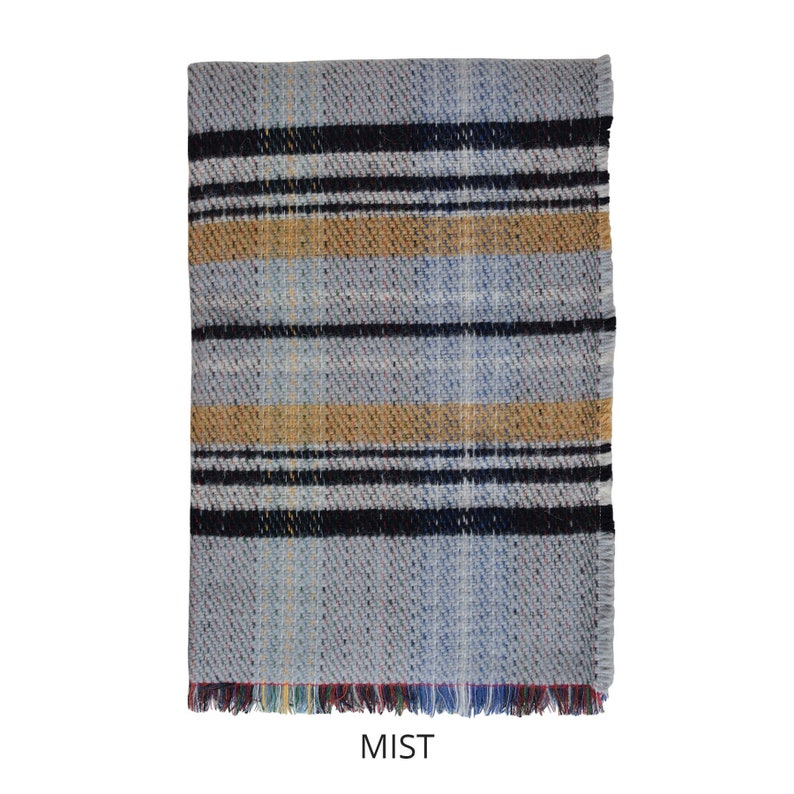 Recycled Wool British Blanket, Pure Wool Picnic Blanket, Eco Friendly